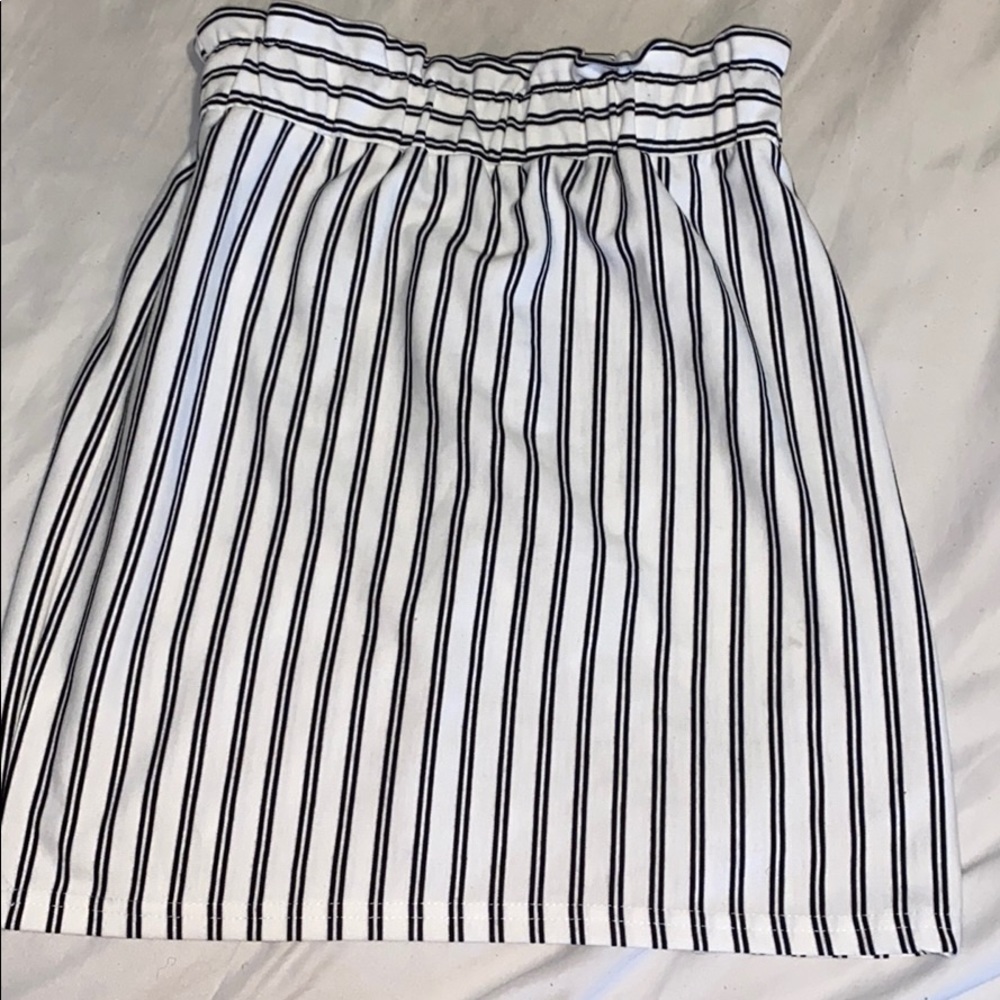 Striped Mini Skirt